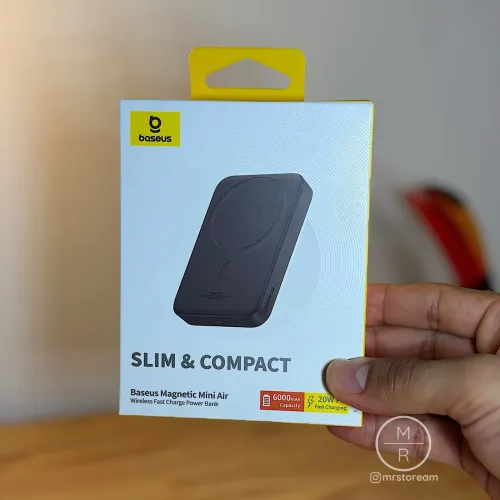 Power Bank MagSafe Baseus 5000mAh / Garantia / Até 18x no cartão