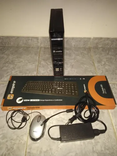 Mini computador Itautec 1GB RAM DDR2 HD 150