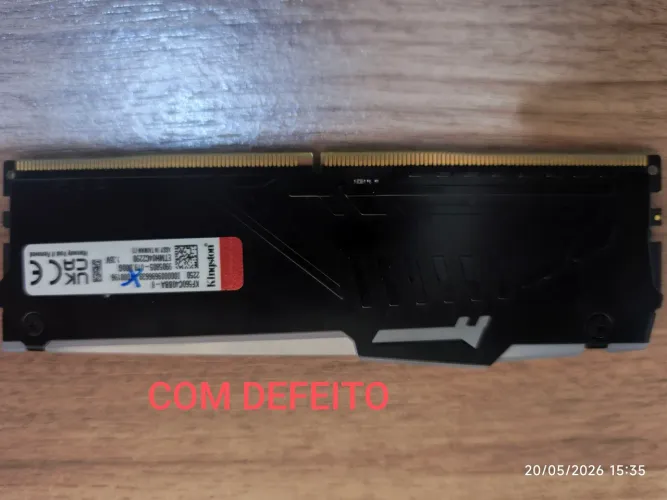 [Com Defeito]Memória ddr 5 kingston Fury Beast 8gb