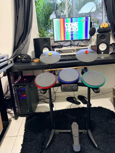 Bateria drum hero 
