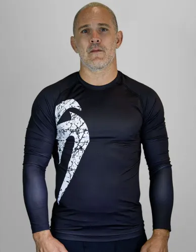 Rashguard Manga Longa Venum Compressão Mma Camisa Musculação Esportivo