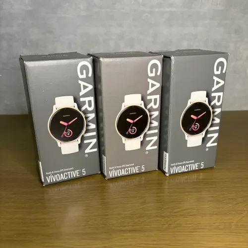 Relógio Garmin Vivoactive 5 Marfim Novo com Garantia