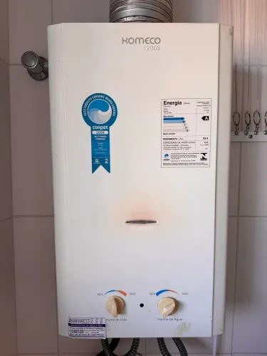 Aquecedor a Gás Komeco 13,5 L/min GLP