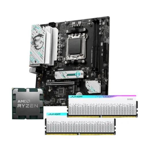 KIT AM5 Ryzen 5 7600, 2x16GB 6000MHz RGB, B650M Gaming Wi-FI ( USADO )