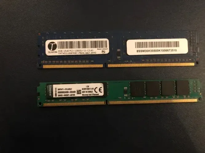 Memória RAM DDR3 4GB