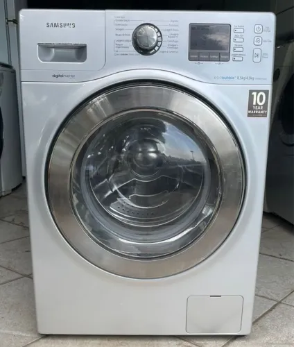 Lava e seca Samsung 8,5 KG prata SEM JUROS