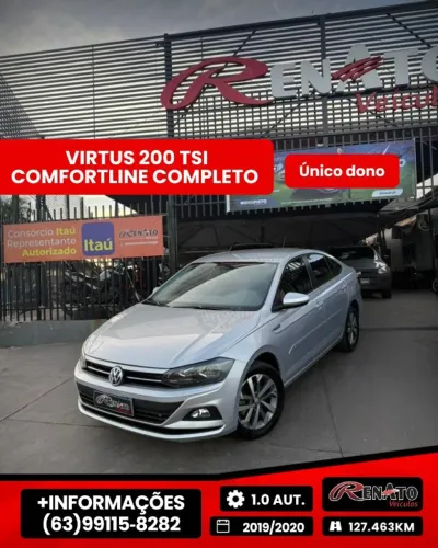 Volkswagen Virtus Comfort. 200 TSI 1.0 Flex 12V AUT 2020