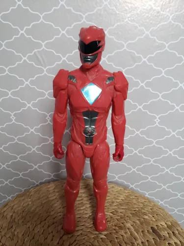 Power Rangers vermelho Bandai 30cm