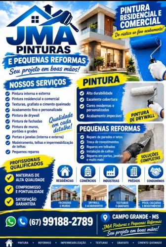 Pintura e pena reforma