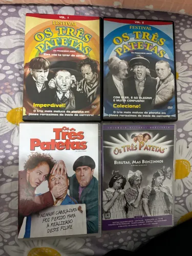 Coleção os três patetas 
