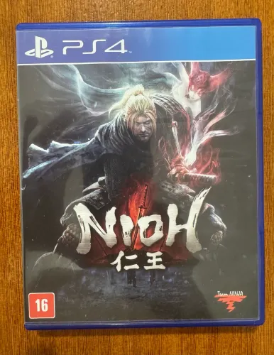 Nioh capa azul PS4 - Edição completa (Português)