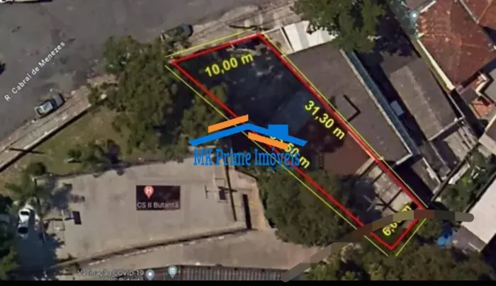 Terreno à venda 260m², próximo estação Butantã - Projeto de 12 ou16 Kitnets