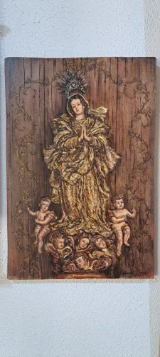 Pintura/Quadro Retratando Nossa Senhora da Conceição