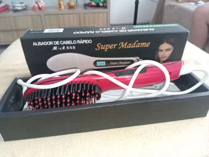 Alisador de cabelo rapido Super madame