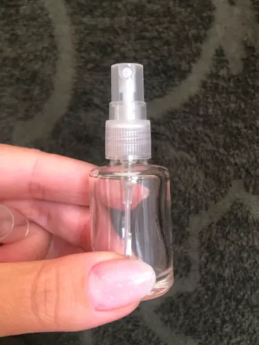 Frasco vidro 10ml com válvula borrifador spray