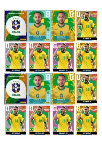 Figurinha Copa 2026 - Impressão Papel Adesivo