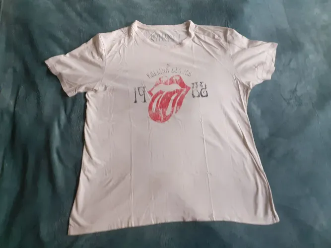Camiseta Rolling Stones - Rara para Fã e Colecionador