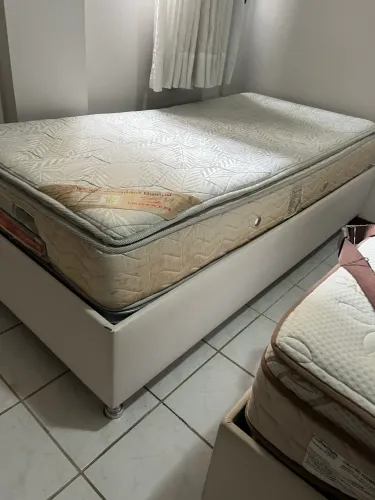 CAMA BOX COM BAÚ SOLTEIRO