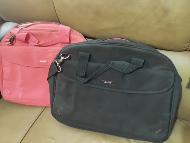 Duas bolsas pastas