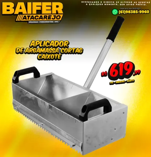 Aplicador de Argamassa Cortag Caixote