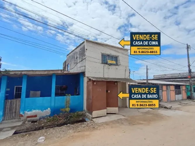 VENDO DUAS CASAS NO IBURA DE BAIXO POR 170 MIL