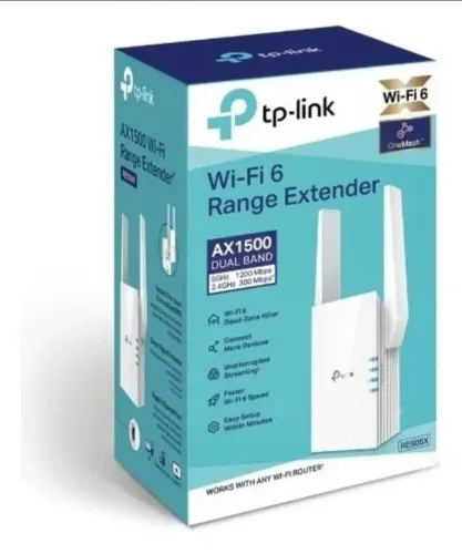 Repetidor Wi-Fi Tp-Link Wi-Fi 6 Ax1500