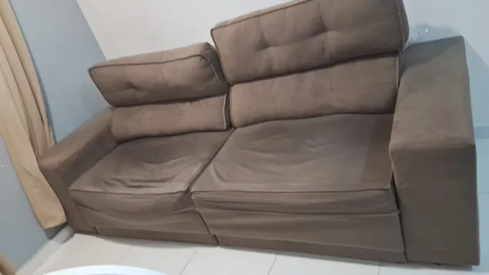 Sofá reclinável