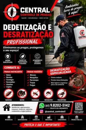 Dedetização e Desratização Profissional