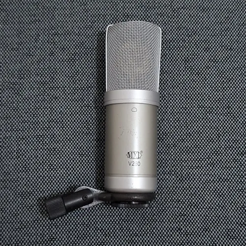 MICROFONE MXL V250 PROFISSIONAL DE ESTUDIO + BRINDES ESCUDO E POP FILTER E 