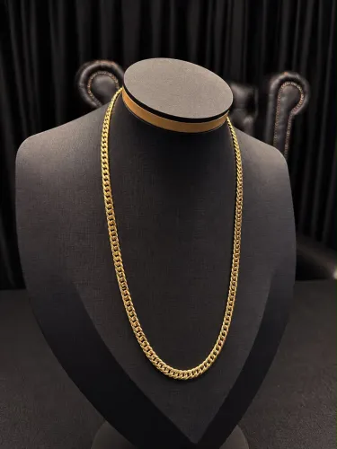 Corrente Grumet Duplo em Ouro 18k 750