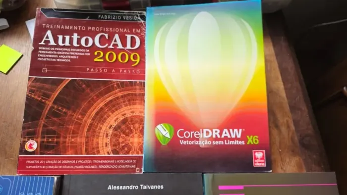 Livros de softwares de design