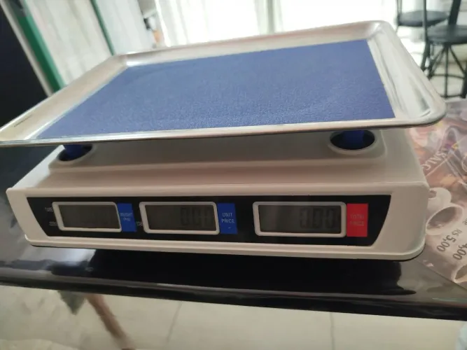 Balança 40 kg bateria recarregável 