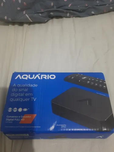 Conversor digital aquário semi novo 80,00
