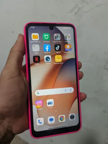 Redmi note 12 128gb, 6gb ram <br>Todo perfeito só as câmeras off<br><br>No precinho