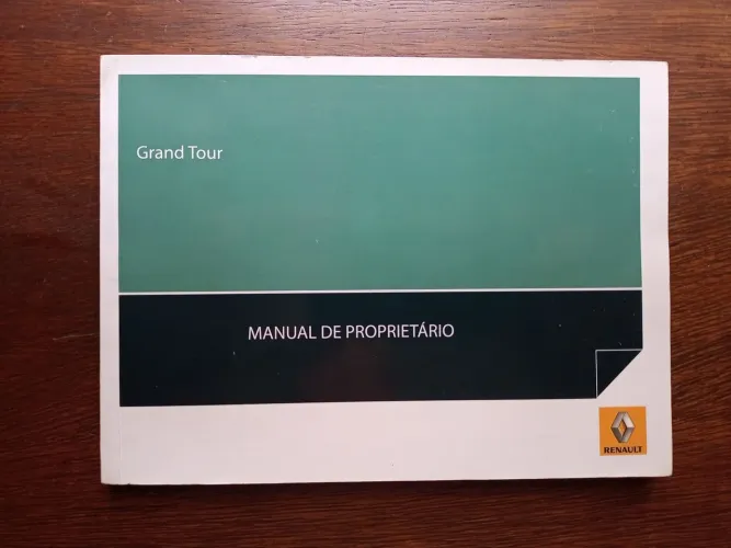 Manual proprietário Renault Megane Grand Tour excelente estado!!!