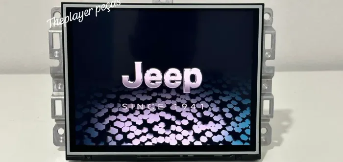 Multimídia Renegade original Jeep com moldura 
