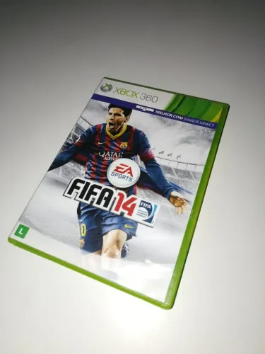 Jogo Fifa 14 para Xbox 360 original com suporte para Kinect