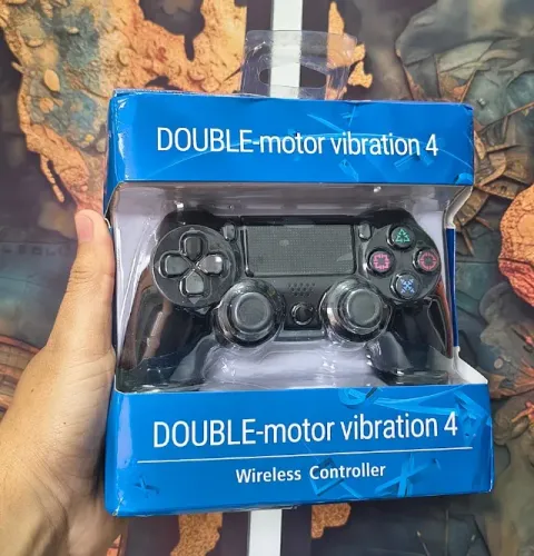 CONTROLE SEM FIO BLUETOOTH PARA PS4 PC CELULAR SMART TV ANDROID E IOS