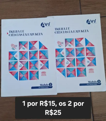 Apostilas SAS, trilhas de ciências da natureza