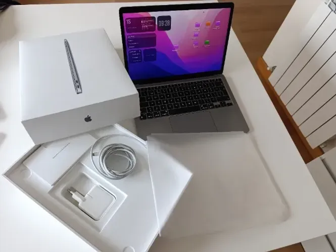 M1 Air 16GB/256SSD/100% Bateria + Caixa e Carregador ( LEIA DESCRIÇÃO) (FINAL AGOSTO 2026)