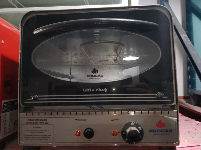 Forno Industrial Refratário Litthe Chef inox Elétrico 
