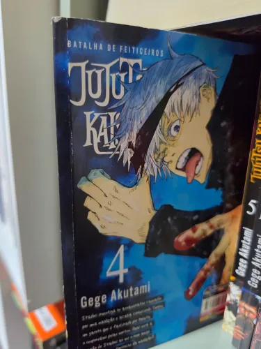 Mangá jujutsu kaisen 4 