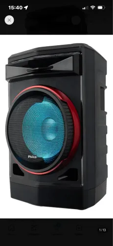 Caixa de som Philco