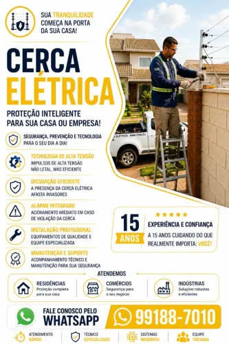 Cerca Elétrica: Eficiência Técnica contra Invasões
