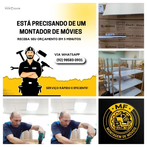 Montador de móveis Manaus
