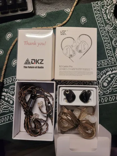 Fone Kz Castor Pro Bass + QKz T1