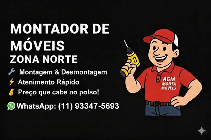 MONTADOR DE MÓVEIS *ZONA NORTE*