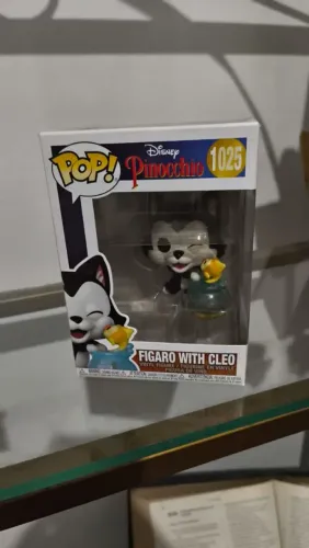 Funko Pop - Número 1025 - Figaro & Cléo (Pinóquio, Disney)