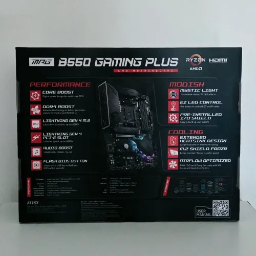 Placa Mãe B550 MSI Gaming Plus
