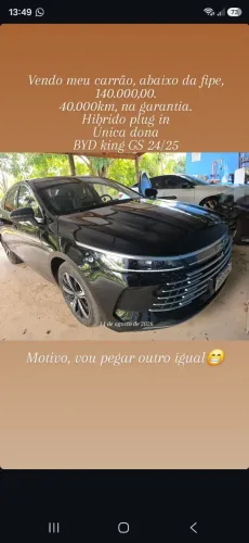 BYD King GS 1.5 16V Aut. (hibrido) 2025